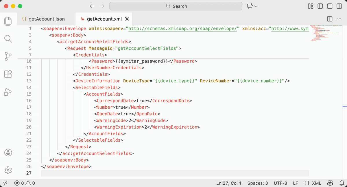 SymXchange service interface