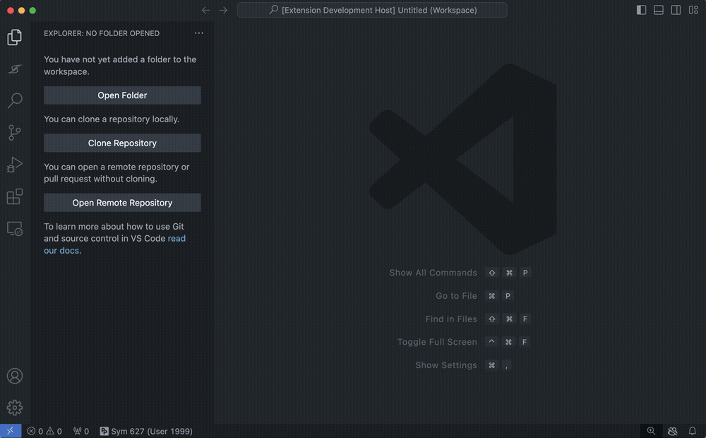 Remote Syms feature screenshot